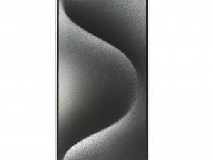 Apple iPhone 15 Pro White Titanium Modelo 3D