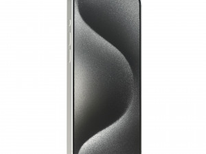 Apple iPhone 15 Pro White Titanium Modelo 3D