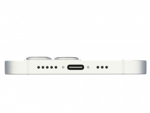 Apple iPhone 15 Pro White Titanium Modelo 3D