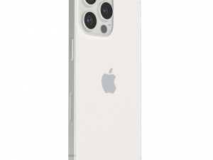Apple iPhone 15 Pro White Titanium Modelo 3D
