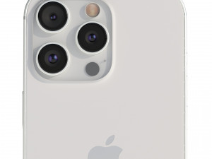 Apple iPhone 15 Pro White Titanium Modelo 3D