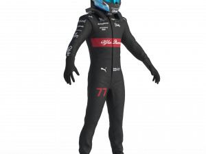 F1 Alfa Romeo Suit 2023 Model 3D