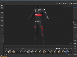 F1 Alfa Romeo Suit 2023 Model 3D
