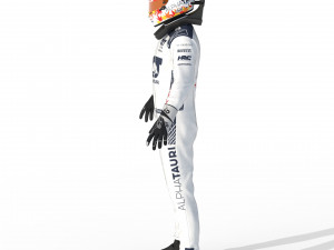 F1 Alpha Tauri Suit 2023 3D Модель