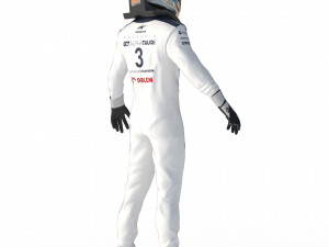 F1 Alpha Tauri Suit 2023 3D Модель