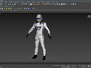 F1 Alpha Tauri Suit 2023 3D Модель