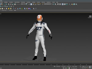 F1 Alpha Tauri Suit 2023 3D Модель
