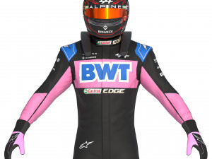F1 Alpine Suit 2023 Model 3D