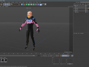 F1 Alpine Suit 2023 Model 3D