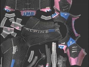 F1 Alpine Suit 2023 Model 3D