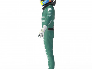 F1 Aston Martin Suit 2023 Modelo 3D