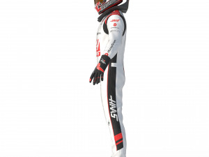 F1 Haas Suit 2023 3D 模型