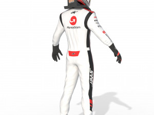 F1 Haas Suit 2023 3D 模型