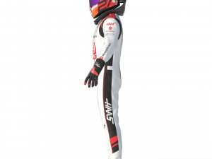 F1 Haas Suit 2023 3D 模型