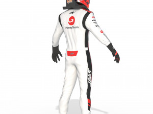 F1 Haas Suit 2023 3D 模型
