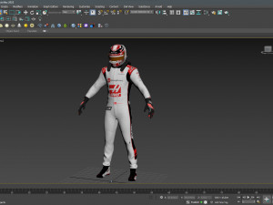 F1 Haas Suit 2023 3D 模型