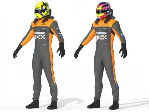 F1 迈凯伦套装 2023 3D 模型