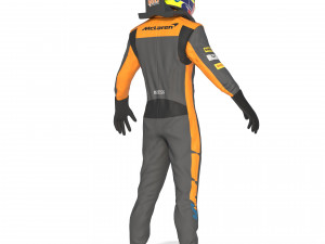 F1 McLaren Suit 2023 Modelo 3D