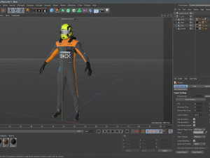 F1 McLaren Suit 2023 Modelo 3D