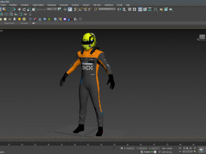 F1 McLaren Suit 2023 Modelo 3D