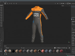 F1 McLaren Suit 2023 Modelo 3D