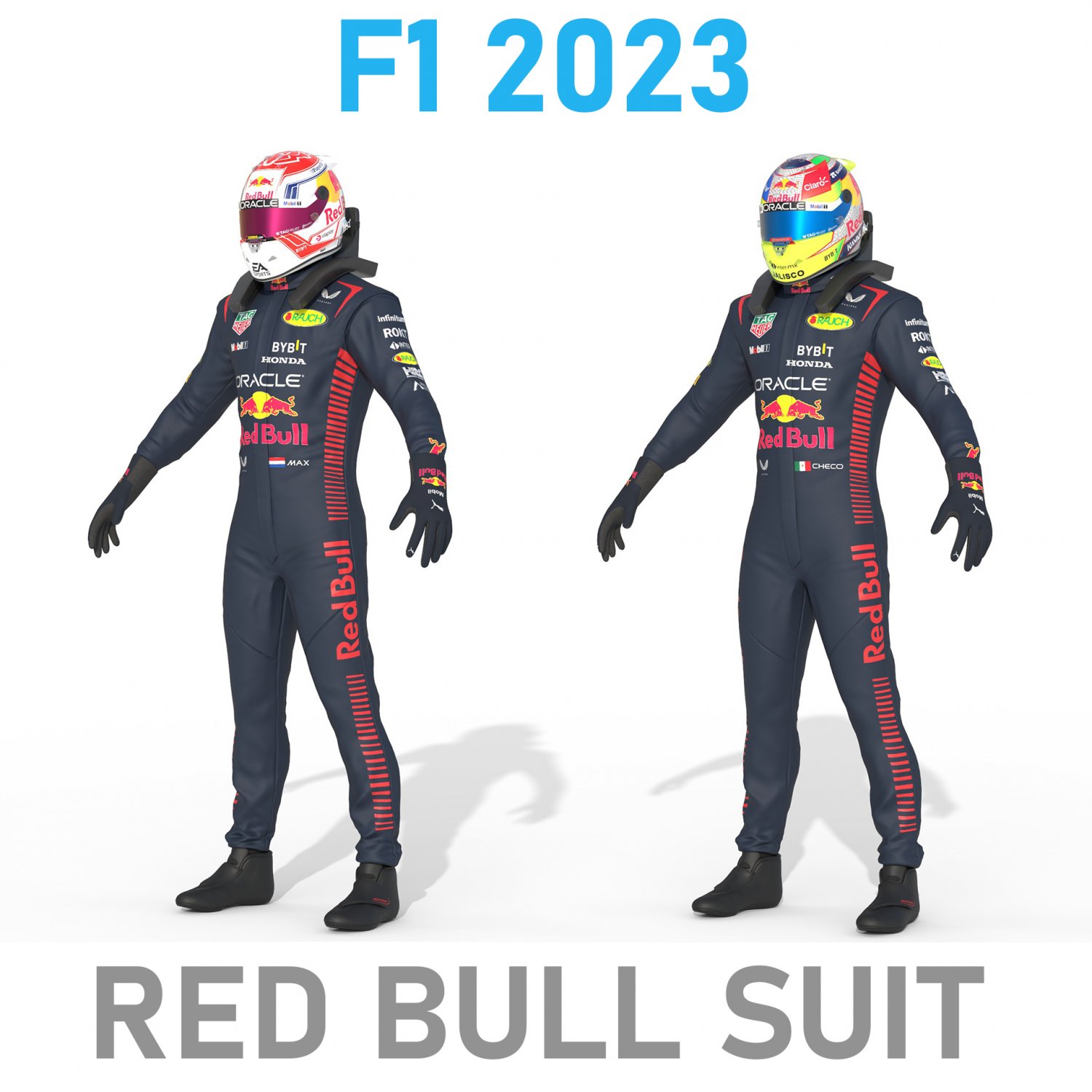 Max RedBull Suit 2023