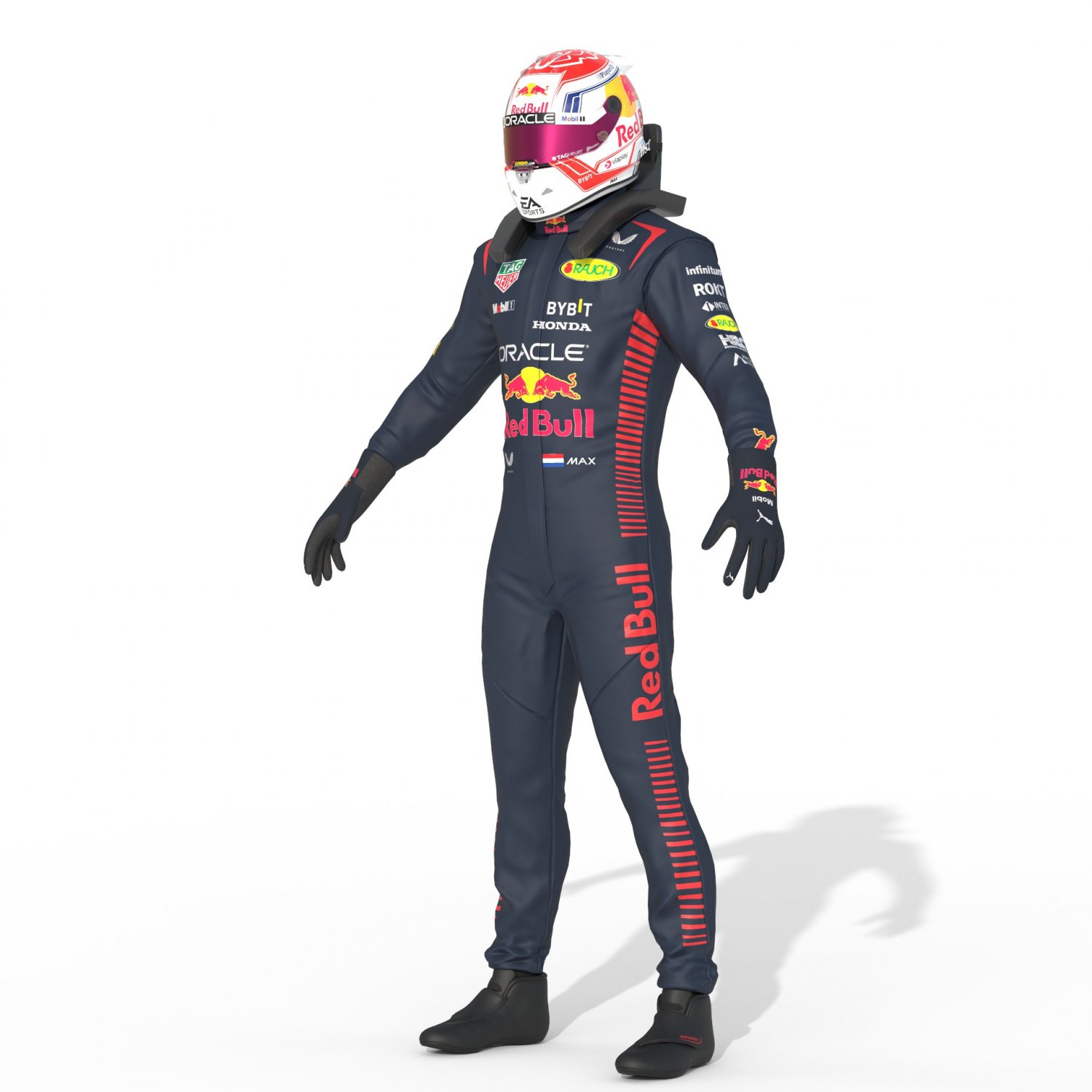 F1 Red Bul Suit 2023 3D Модель In Спортивные Товары 3DExport