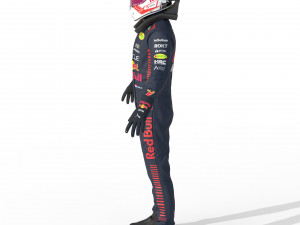 F1 Red Bul Suit 2023 3Dモデル