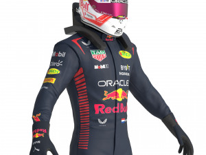 F1 Red Bul Suit 2023 3Dモデル