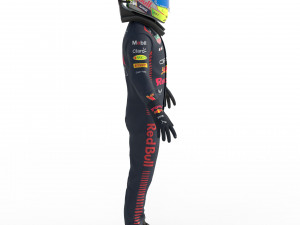 F1 Red Bul Suit 2023 3Dモデル