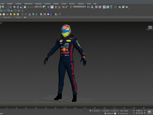 F1 Red Bul Suit 2023 3Dモデル