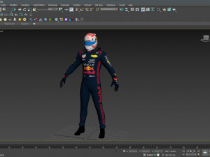 F1 Red Bul Suit 2023 3Dモデル