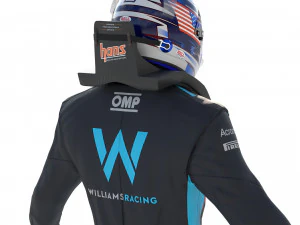 F1 Williams Suit 2023 3D Model