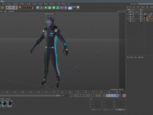 F1 Williams Suit 2023 Modelo 3D