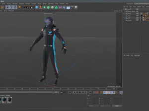 F1 Williams Suit 2023 3D Model