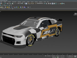 Chevrolet Camaro ZL1 Nascar Nextgen 2022 3D Модель