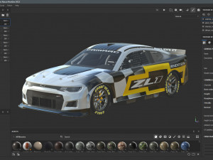 Chevrolet Camaro ZL1 Nascar Nextgen 2022 3D Модель