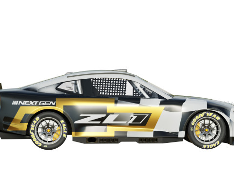 Chevrolet Camaro ZL1 Nascar Nextgen 2022 3D Модель