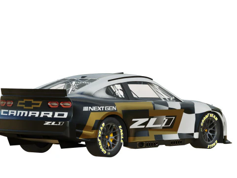 Chevrolet Camaro ZL1 Nascar Nextgen 2022 3D Model