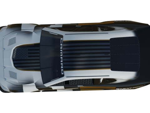 Chevrolet Camaro ZL1 Nascar Nextgen 2022 3D Модель