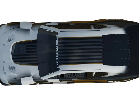 Chevrolet Camaro ZL1 Nascar Nextgen 2022 3D Model