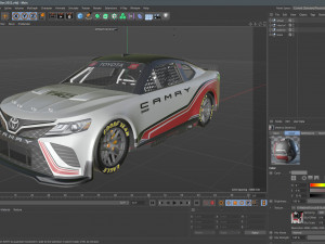 Toyota Camry Nascar Nextgen 2022 3D Model