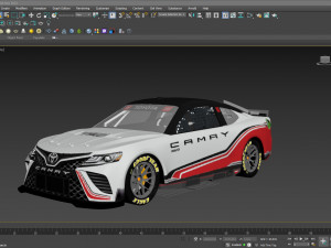 Toyota Camry Nascar Nextgen 2022 3D Model