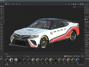 Toyota Camry Nascar Nextgen 2022 3D Model