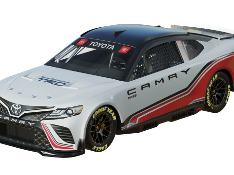 Toyota Camry Nascar Nextgen 2022 3D Model