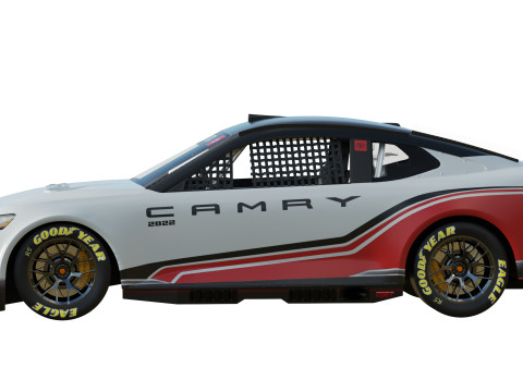 Toyota Camry Nascar Nextgen 2022 3D Model