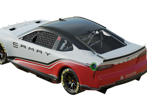 Toyota Camry Nascar Nextgen 2022 3D Model