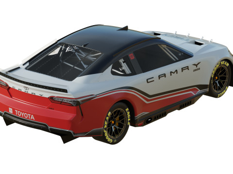 Toyota Camry Nascar Nextgen 2022 3D Model