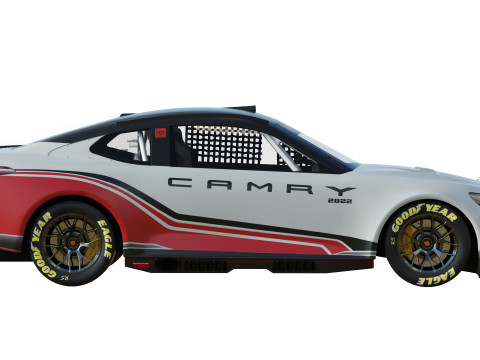 Toyota Camry Nascar Nextgen 2022 3D Model