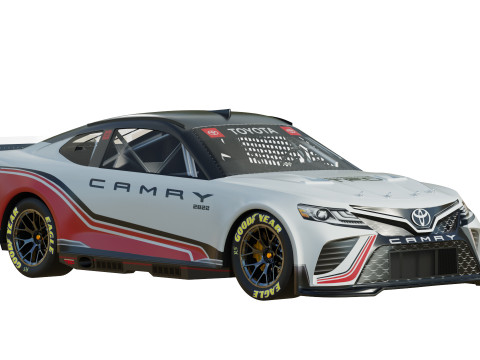 Toyota Camry Nascar Nextgen 2022 3D Model